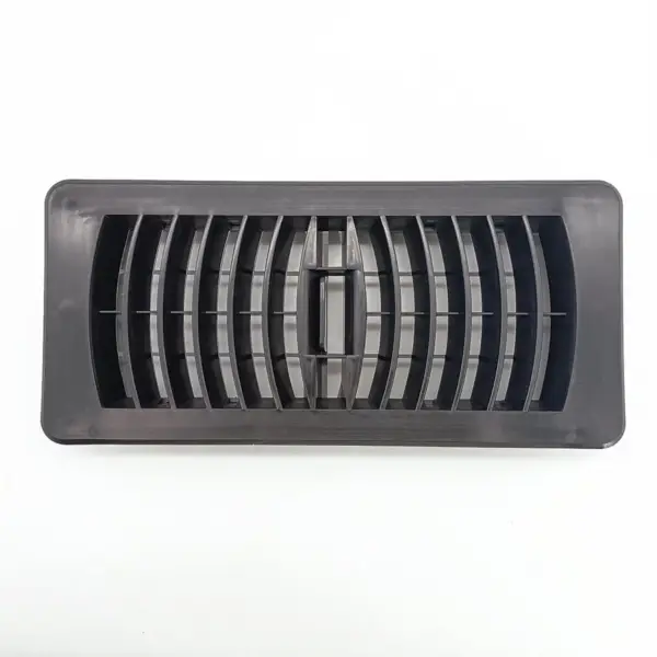 Black Plastic Floor Register