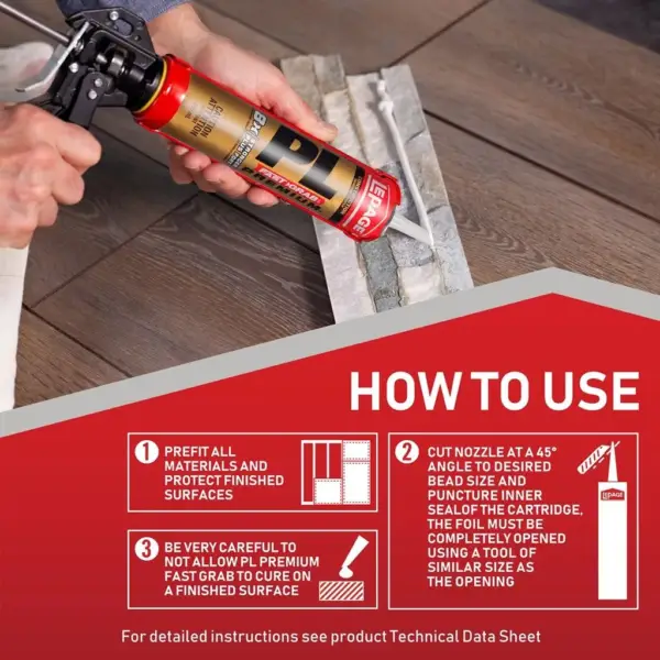 Premium Fast Grab Construction Adhesive